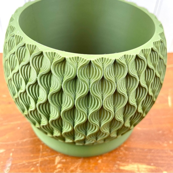 Indoor Flower Pot, Bloom Planter Pot, Houseplants, Ecofriendly - Picture 3 of 10